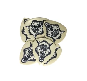 Punte per chitarra Dunlop zanna bianca 6 colpi 1,14 mm James Hetfield - Foto 1 di 5