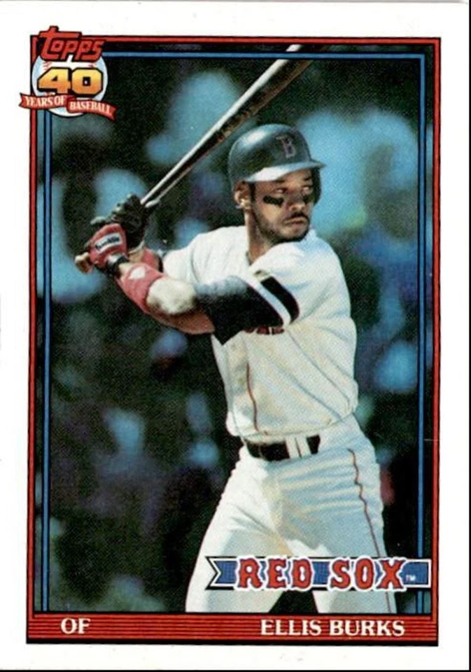1991 Topps Ellis Burks All-Star Boston Red Sox #70 - Image 1 of 2