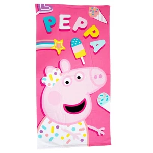 PEPPA PIG Telo Da Mare Spiaggia Asciugamano di Peppa 70 x 140 cm NUOVO NEW - Imagen 1 de 1