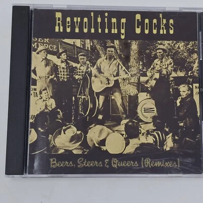 Revolting Cocks CD Beers, Steers, & Queers ( Remixes) 1991 Nice Condition  Foto 1 de 4