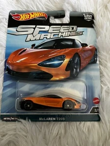 Máquinas de velocidad de cultivo de automóviles Hot Wheels McLaren 720S 2023 HW - Imagen 1 de 2