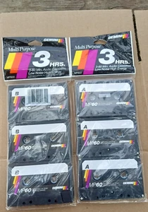 Gemini Low Noise 60 Min Cassette Tapes (2-3pks) New Old Stock - Imagen 1 de 1
