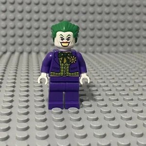 LEGO The Joker Minifigure Lime Vest Batman DC Super Heroes sh0005 - Picture 1 of 2