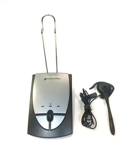 Plantronics S12 Corded Over-The-Head Telephone Headset System - Picture 1 of 3