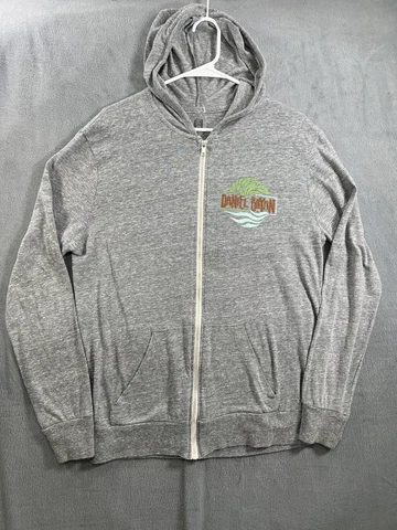 Daniel Bryan Hoodie Mens XL"YES Tree" Large Graphics  Lightweight Eco Sweatshirt Cover