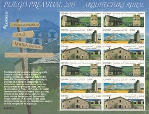 ESPAÑA PLIEGO PREMIUM 28 - AÑO 2015 - ARQUITECTURA RURAL - Imagen 1 de 1