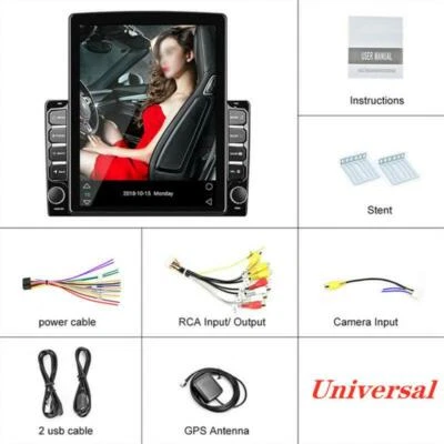 Android 8.1 HD 2.5D Cristal A Prueba de Explosiones Coche Reproductor MP5 Universal Parte9.7"  Foto 1 de 4
