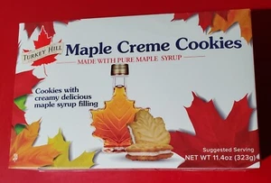 Turkey Hill Sugarbush 100% Pure Canadian Premium Maple Syrup Cream Filled Cookie - Picture 1 of 3