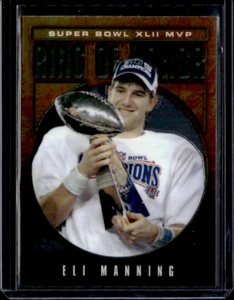 2008 Topps Chrome #RH42-EM Eli Manning Ring of Honor New York Giants Super Bowl - Picture 1 of 2