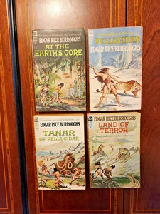MENGE VIER VINTAGE PELLUCIDAR ACE PB EDGAR REISBURROUGHS FRAZETTA - Bild 1 von 9