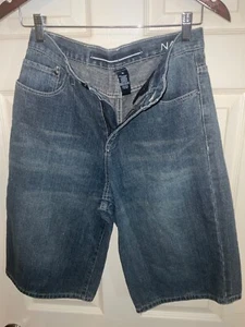 NAUTICA JEAN SHORTS NIÑOS TALLA 16 AZUL VAQUERO EXCELENTE USADO - Imagen 1 de 2