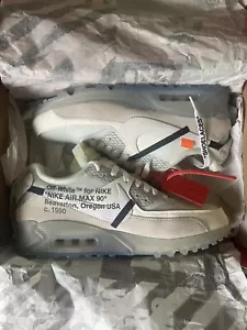 Air Max 90 Off White The Ten UK 7.5 / US 8.5 - Foto 1 di 13