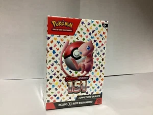 Pokemon 151 Paket Ab 6 Beutel Neu Versiegelt Italienisch - Bild 1 von 4