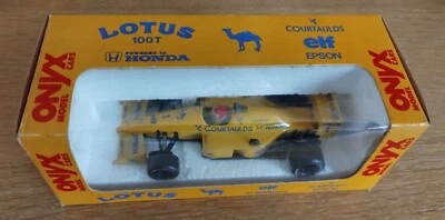 NELSON PIQUET LOTUS 100T Onyx 1989 F1 1/43 Model Car....RARE..... - Image 1 of 3