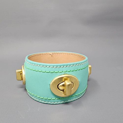 Bracciale Coach Donna OS Verde Pelle