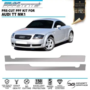 Side Sills Scratch Stone Chip Guard PPF Paint Protection Film For Audi TT mk1 8N - Picture 1 of 4