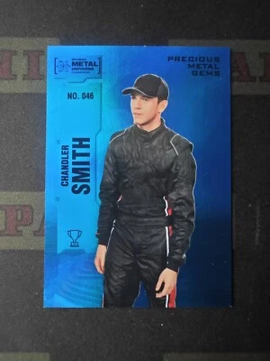 2022 Skybox Metal Universe Champions PMG Blue Chandler Smith /50 - Image 1 of 2