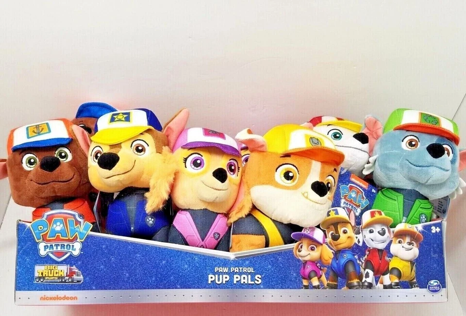 Figura de acción de peluche PAW PATRL Big Truck Pups cachorro perro TÚ ELIGES Spin Master Foto 1 de 1