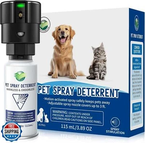 QSKUDP Cat Spray Pet System Dog Motion Activated Dog System with 1 Spray - On - Picture 1 of 5