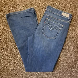 Levi's 545 - Womens Size 10M - Low Rise Bootcut Denim Blue Jeans - Picture 1 of 13