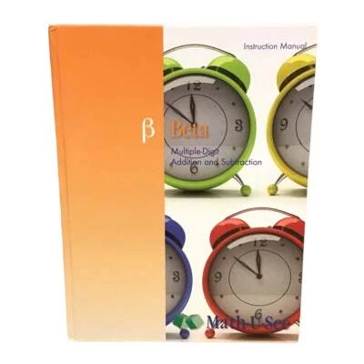 Math U See Beta Instruction Manual - Image 1 of 4