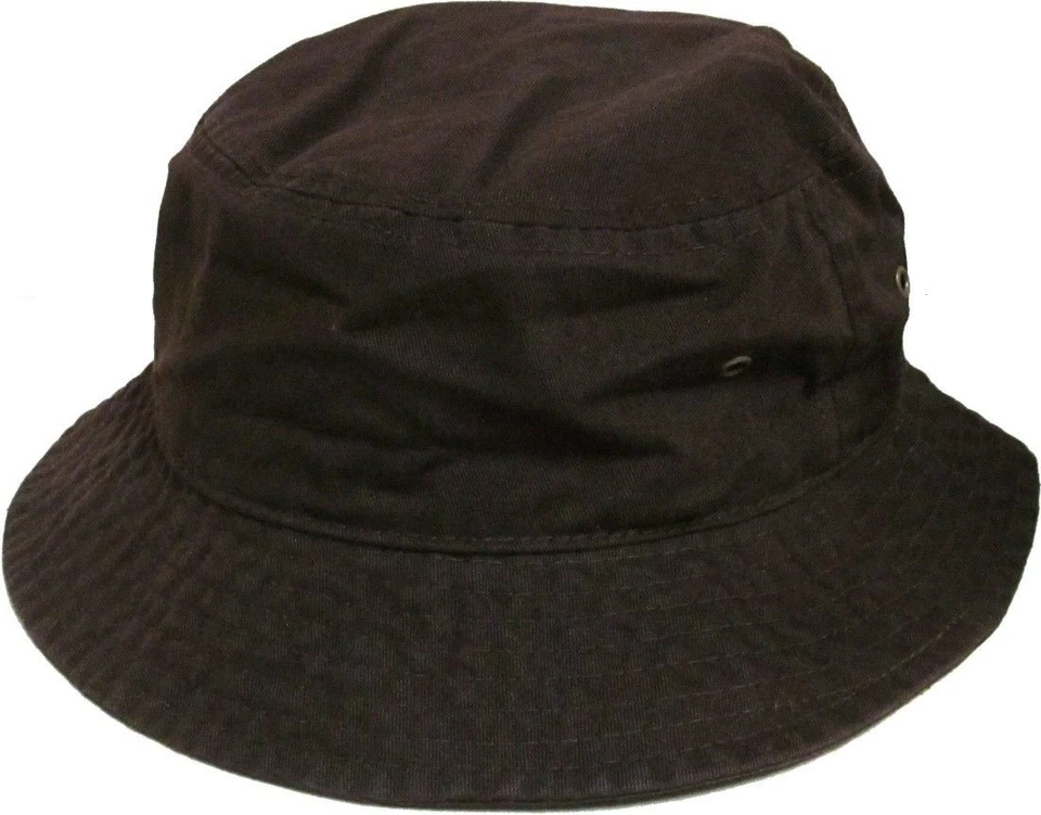 Bucket Hat Boonie Visor Hunting Fishing Outdoor Summer Cap Unisex 100% Cotton - Image 1 of 1