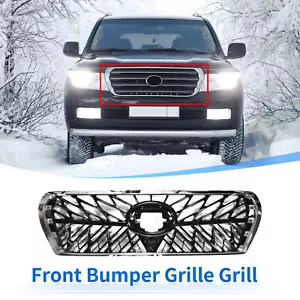 Refit For Toyota Land Cruiser LC200 2008-2015 Front Bumper Upper Grille Mesh 1X - Bild 1 von 6