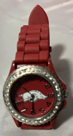 University of Arkansas Razorback Wrist Watch - Ladies / Used Cover
