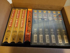 *War Documentaries on VHS The Divided Union, Desert Storm, Victory at Sea nl1 - Picture 1 of 9
