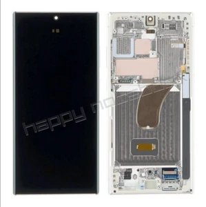 DISPLAY SAMSUNG ORIGINALE S918 CREAM BEIGE S23 ULTRA 5G 2023 TOUCH LCD SCHERMO - Imagen 1 de 1