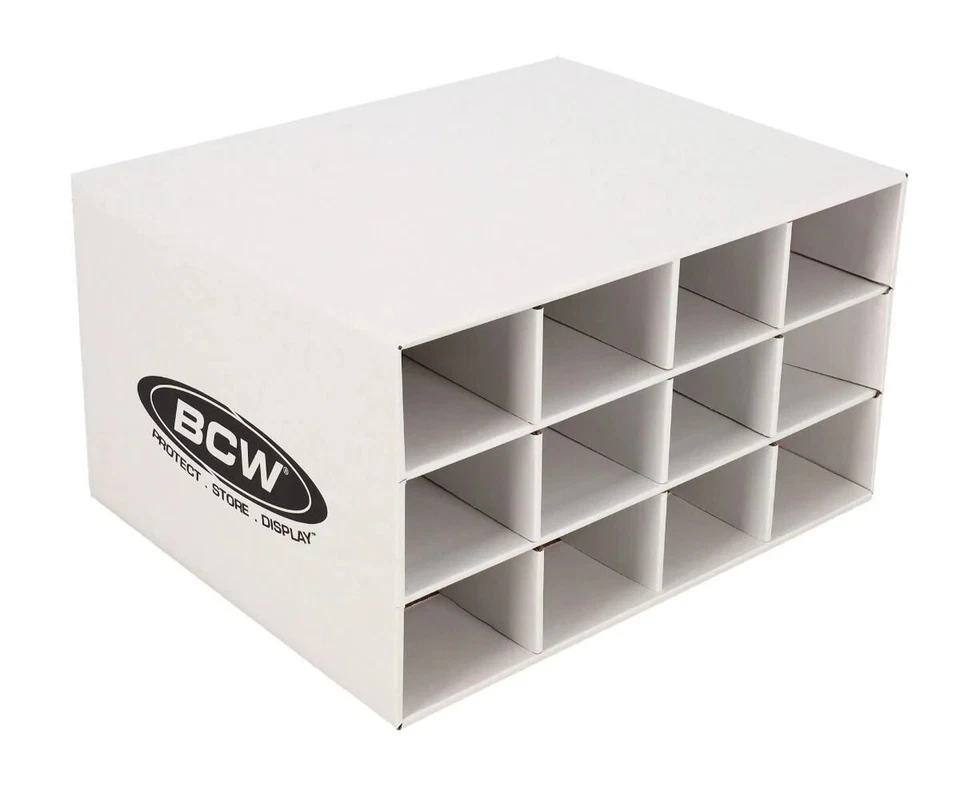 (1 ct) BCW Card House Corrugated Cardboard Storage Box- Houses 12 800ct Boxes