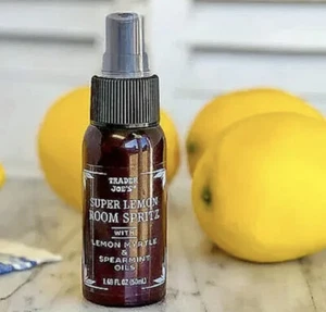 4 Spray Trader Joe's Super Lemon Room * Aceites de mirto limón y menta verde - Imagen 1 de 4