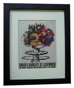 GNARLS BARKLEY+St Elsewhere+POSTER+AD+FRAMED+RARE ORIGINAL 2006+FAST WORLD SHIP - Imagen 1 de 8