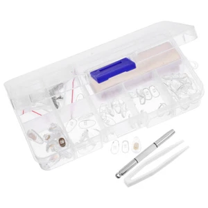Nose Brake Accessories Eyeglass Repair Tool Kit Cushions for Man - Picture 1 of 12