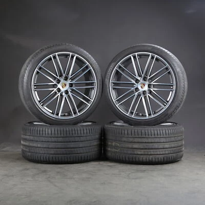 22 Zoll Porsche Cayenne Coupé 9YB Turbo IV Sommerräder 9Y3601025AJ 9Y3601025AJ - Bild 1 von 4