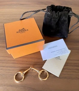 Hermes Mini Twilly Ring Rose Gold Jewelry Used Limited Edition - Imagen 1 de 5