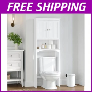 Ripiani sopra WC, organizer portaoggetti da bagno - Foto 1 di 10