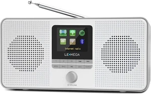 LEMEGA IR4S Stereo WIFI Internet Radio,Portable DAB/DAB+/FM Digital Grey - Picture 1 of 7