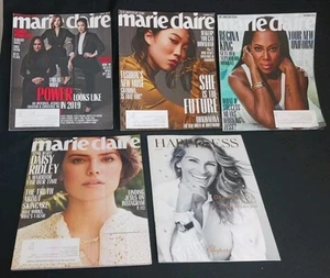 4x MARIE CLAIRE Magazine MIX LOT~ 2019 + Chopard Bonus! - Picture 1 of 10