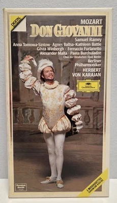 MOZART: DON GIOVANNI (3-Cassette Set, 1986) Samuel Ramey - Image 1 of 3