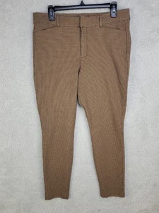 Old Navy Pixie Skinny Damenhose Größe 12 braun schwarz Hahnentritt Karo High R - Bild 1 von 8