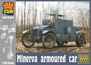 Copper State Models 1/35 BELGIAN WWI MINERVA ARMORED CAR - Picture 1 of 8