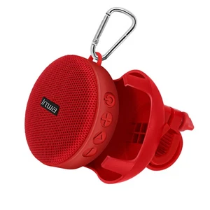 Głośnik rowerowy Bluetooth 5W, wodoodporny IPX7 - czerwony - Zdjęcie 1 z 6