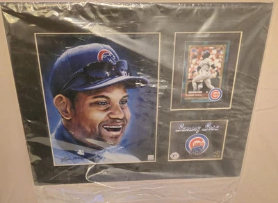  Arte coleccionable Sammy Sosa 2001 Toon nuevo Foto 1 de 4