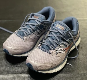 SAUCONY TORNADO WOMENS PINK-BLUE SNEAKERS SHOES SIZE 8.5 super Cute - Picture 1 of 5