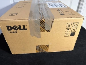 Dell 1708FP 17" LCD Monitor Adjustable Stand Black New in Original Box - Picture 1 of 8
