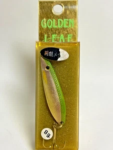 DAIRITSU FOGLIA D'ORO 8 g cucchiaio trota placcatura in argento puro - Foto 1 di 3