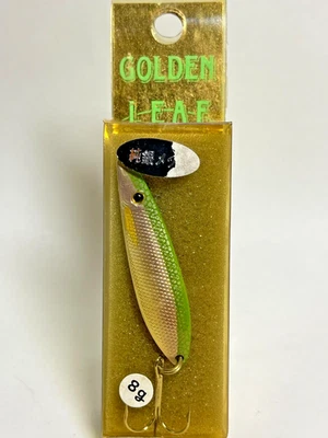 DAIRITSU FOGLIA D'ORO 8 g cucchiaio trota placcatura in argento puro - Immagine 1 di 3