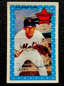 Kellogg's Bud Harrelson 1971 error #66B 1970 xógrafo fecha RBI 43 New York Mets - Imagen 1 de 3