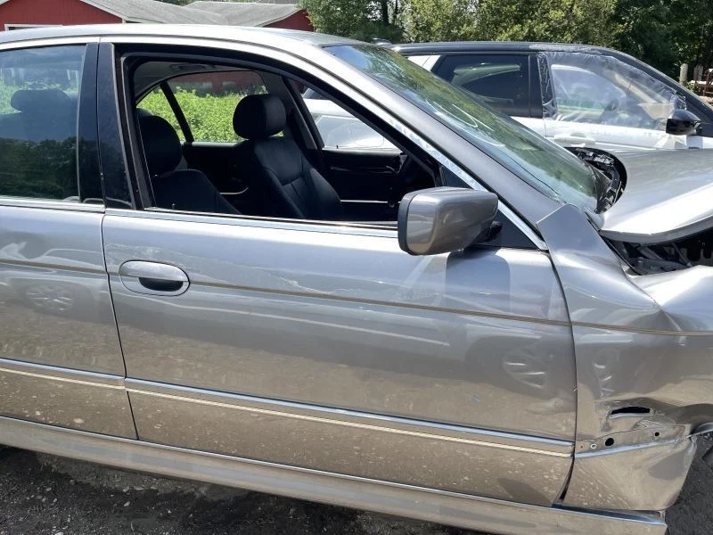 1998-2003 BMW 540i Right Passenger Side Front Door Gray - Image 1 of 4